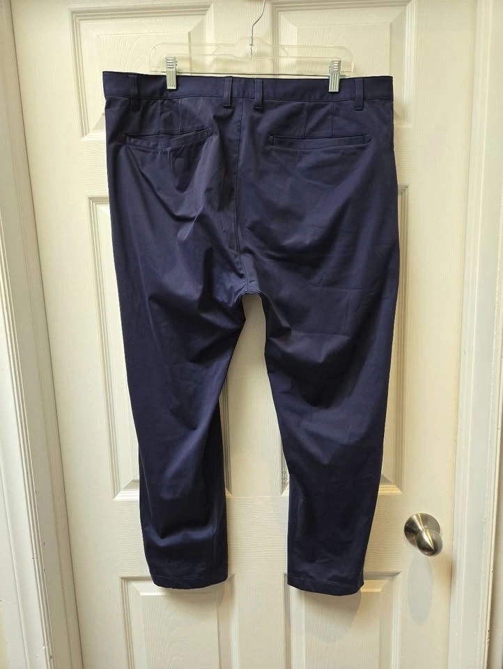 Rhone Commuter Men's Relaxed-Fit Pants Navy Blue Size 38 - photo 5