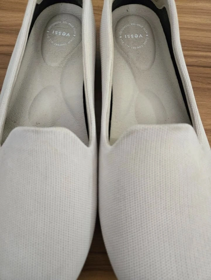 Vessi Women's Market Flat Waterproof Shoes Songbird/Gum Sz 9.5 - photo 4