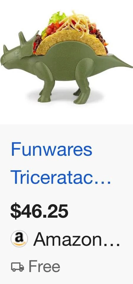 Funwares Tricerataco - The Ultimate Dinosaur Taco Holder - photo 2