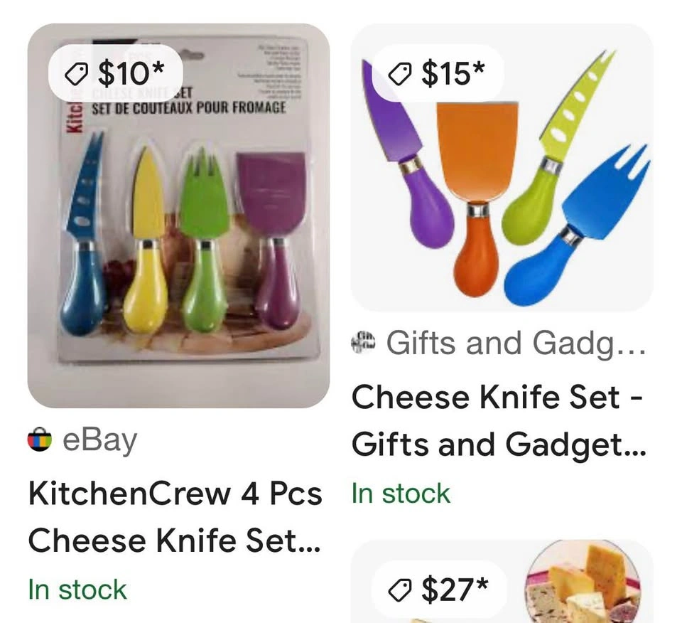 RAMA DESIGN 4pc Cheese Knife Set New Sealed - photo 2