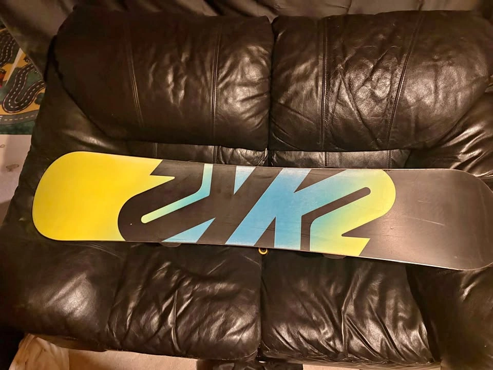 K2 Vandal Snowboard 137" with Custom Bindings