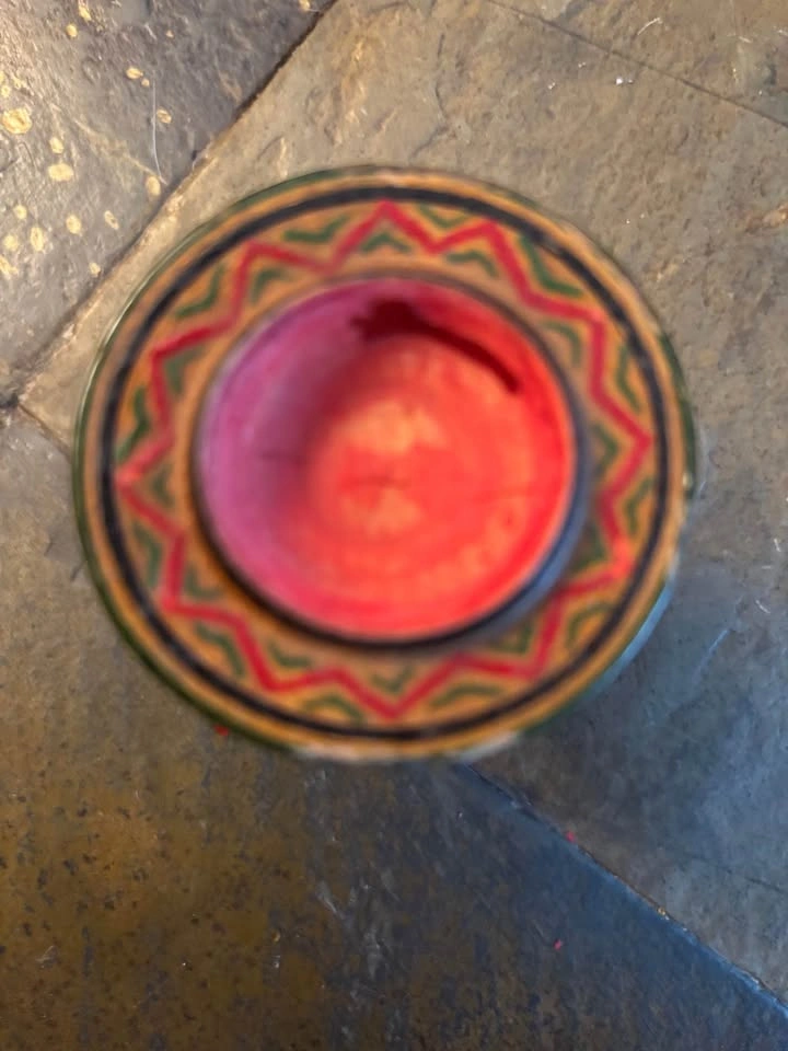 Ukrainian Wooden Easter Egg (Pysanka) & Stand - photo 3