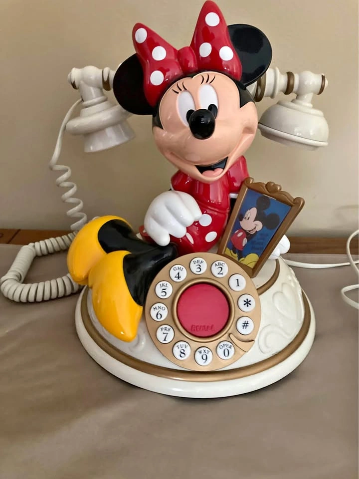 Minnie Mouse RARE Desk Vintage Telephone #1425