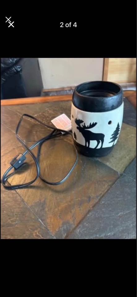 Scentsy Yukon Moose Woods Silhouette Wax Warmer - photo 2