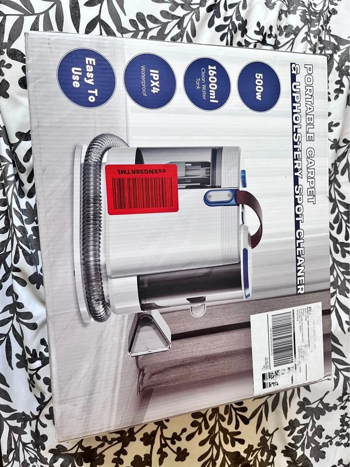 Portable Carpet & Upholstery Spot Cleaner – Brand New!