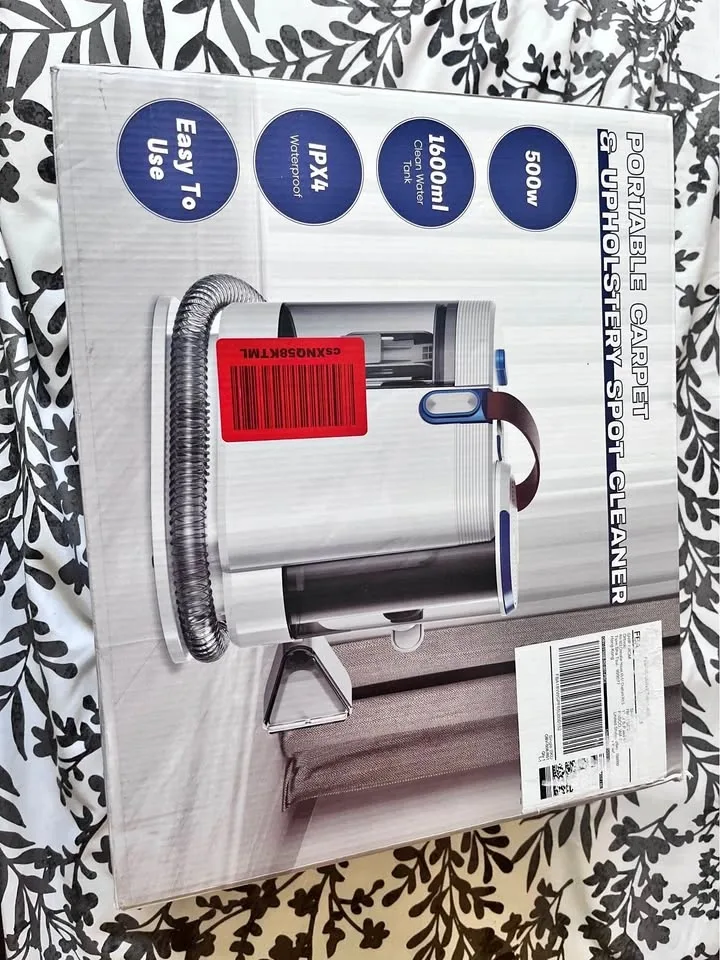 Portable Carpet & Upholstery Spot Cleaner – Brand New!