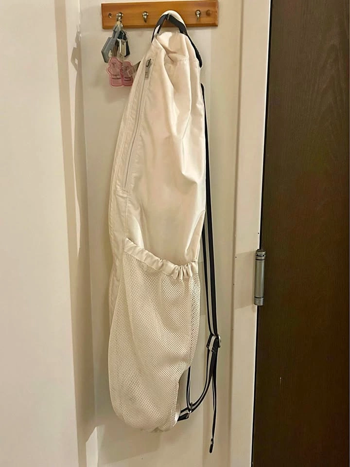 Lululemon Cream Paisley Yoga Bag