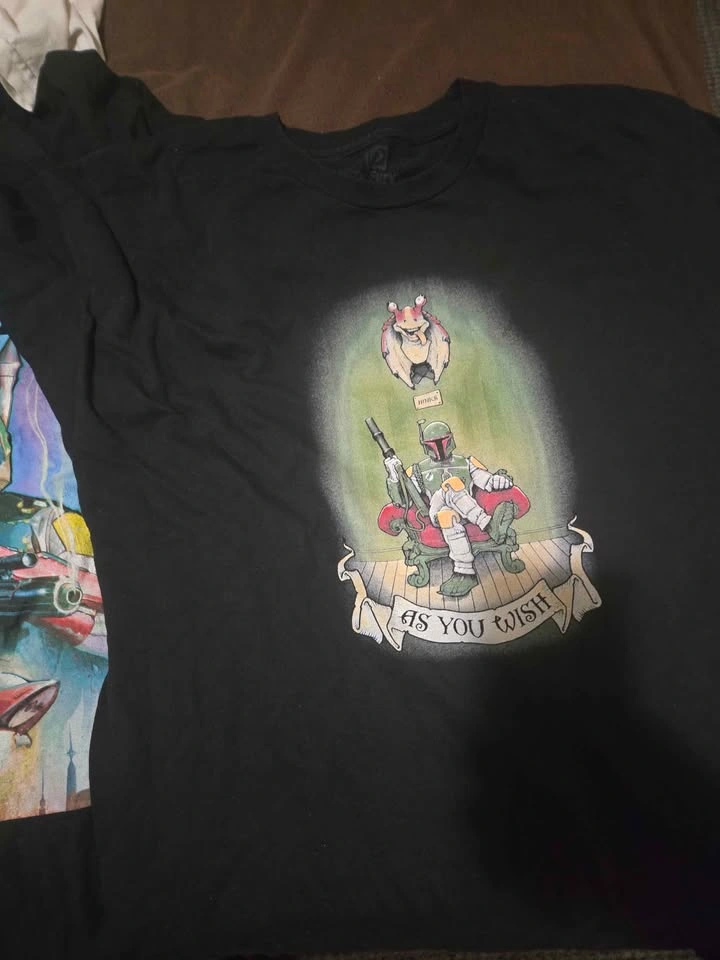 Four Large Star Wars T-shirts - photo 5