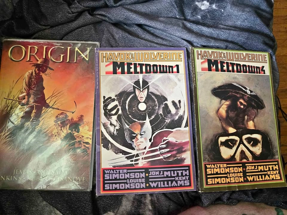 Wolverine Origin Near Mint Graphic Novel Plus Havok & Wolverine