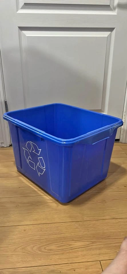 Blue Recycling Bin, large (42L)