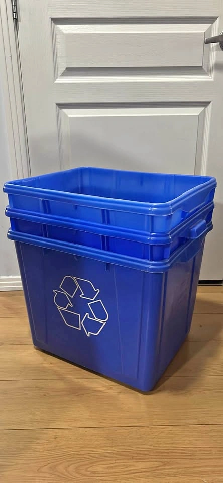 Large Blue Recycling Bin (59L)