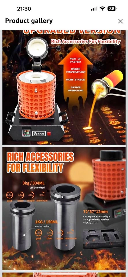 Gold Melting Furnace
