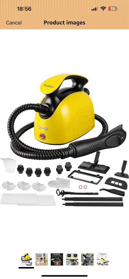 Waitbird Steam Cleaner with 21 Accessories - photo 4