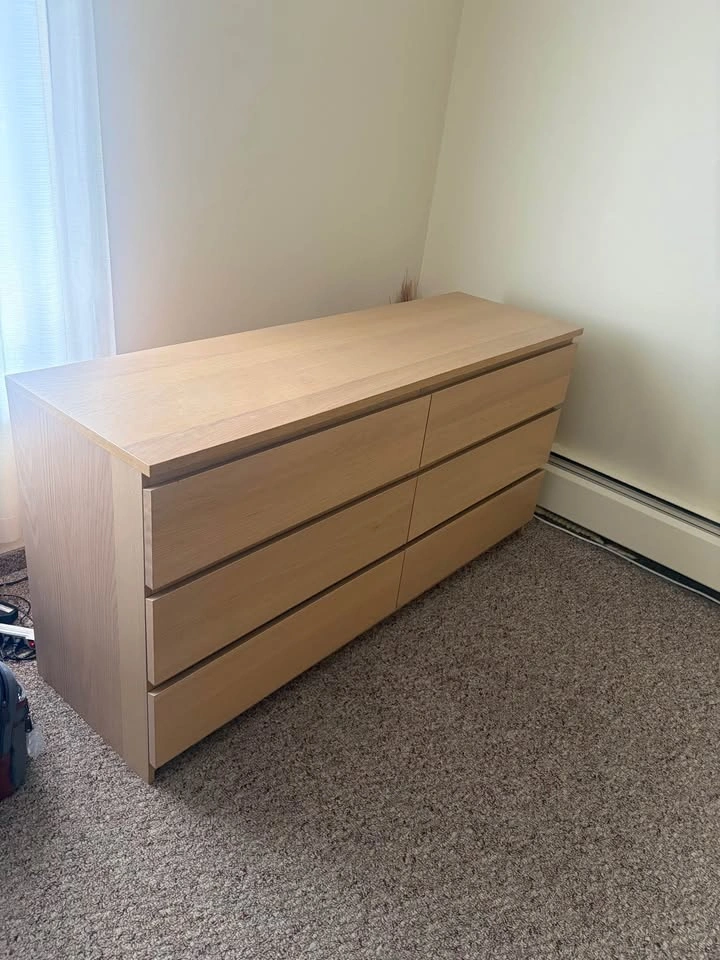 IKEA MALM 6-drawer dresser - photo 2