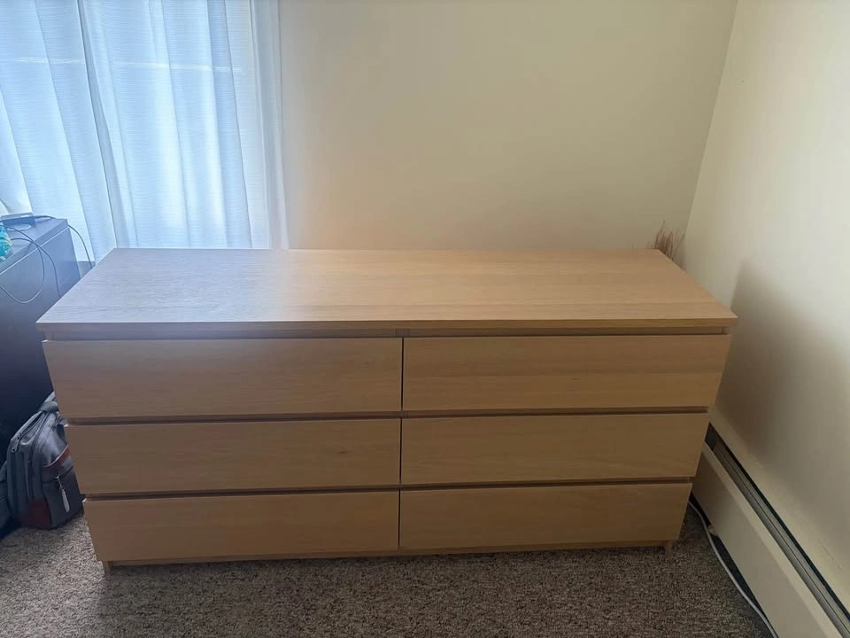 IKEA MALM 6-drawer dresser - photo 4