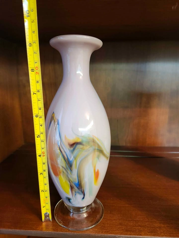 Chinese Dalian Snowflake vase - photo 2