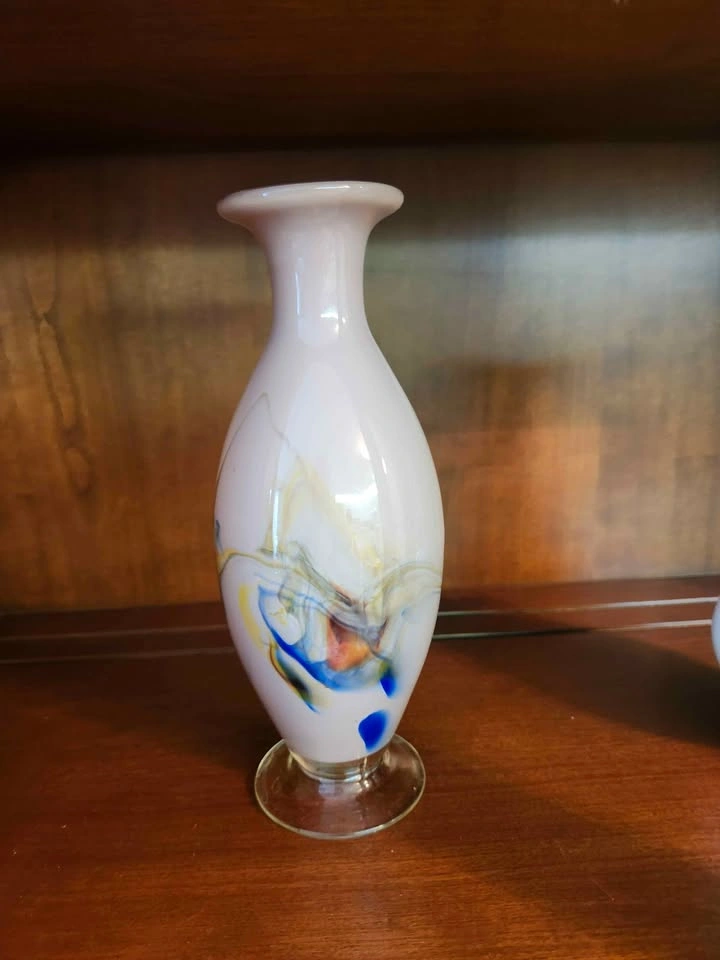 Chinese Dalian Snowflake vase - photo 4