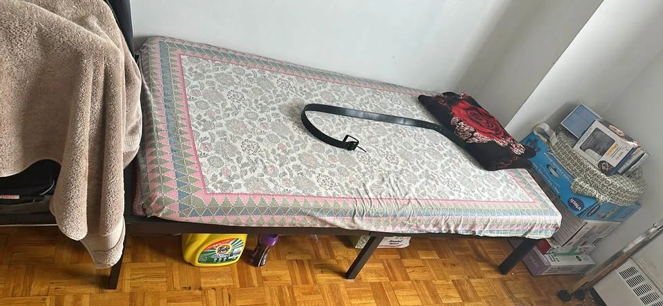 Single Bed Frame and Mattress (set of two)