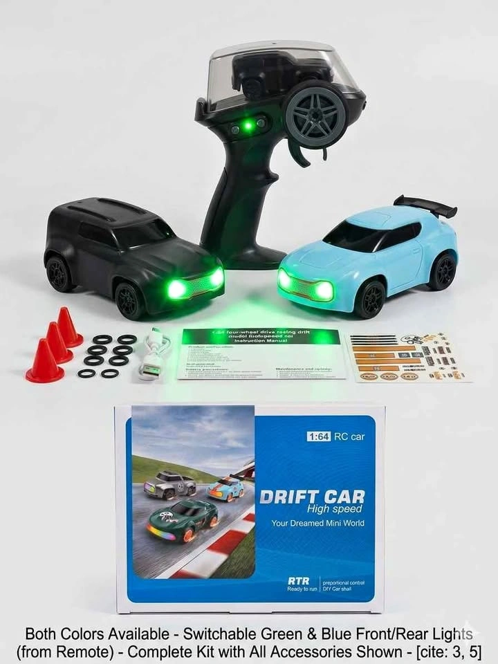 New in Box: 1:64 RC Drift King - Full Kit
