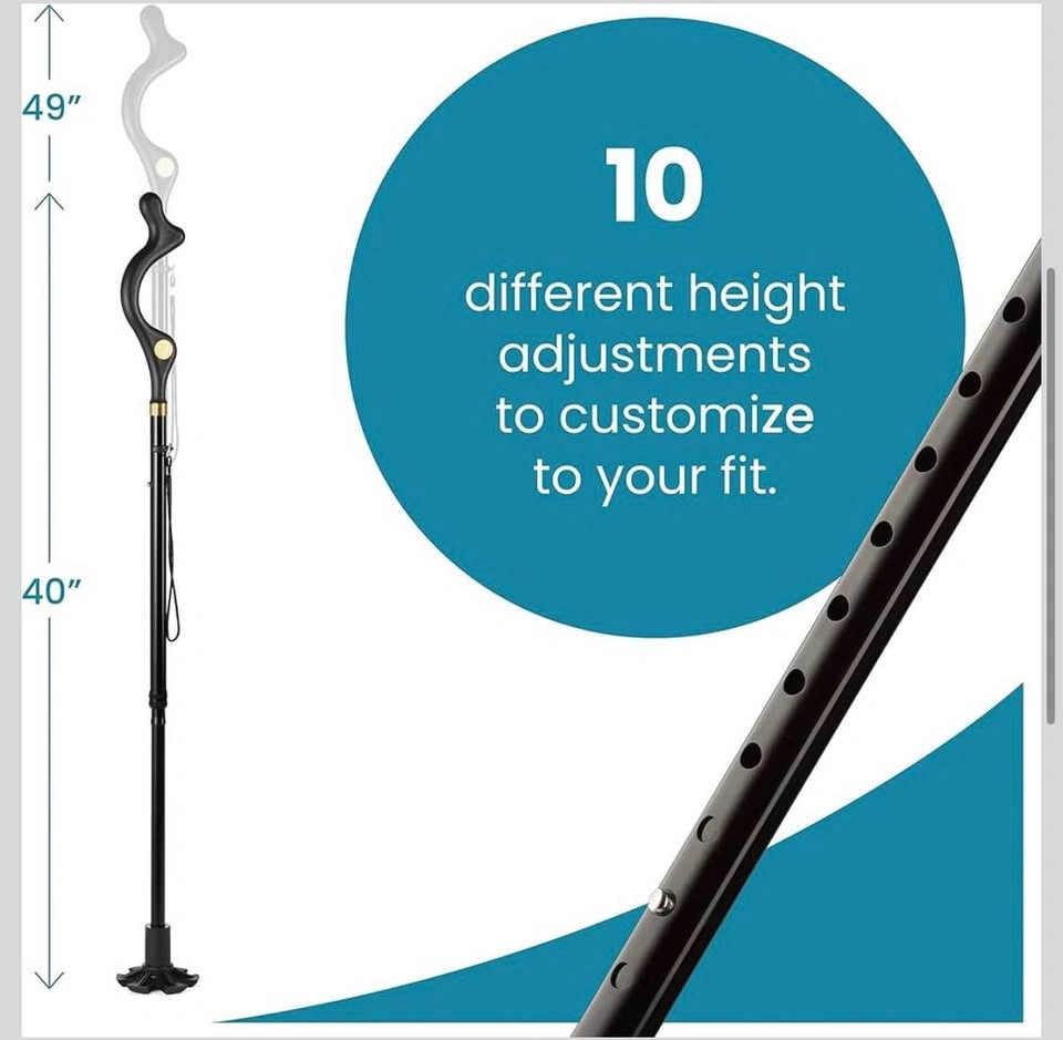 Medical King Heavy-Duty Adjustable Walking Stick - New - photo 5