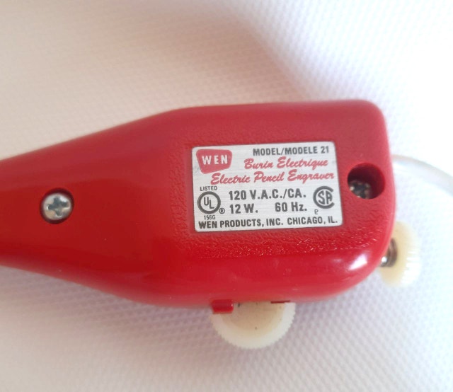 Vintage Wen Electric Pencil Engraver Model 21 - photo 2