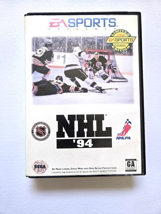 NHL '94 - Sega Genesis - Limited Edition EA Sports Game