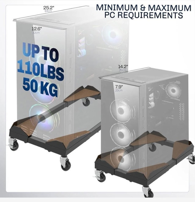Premium Large CPU Cart - CART-PC03D