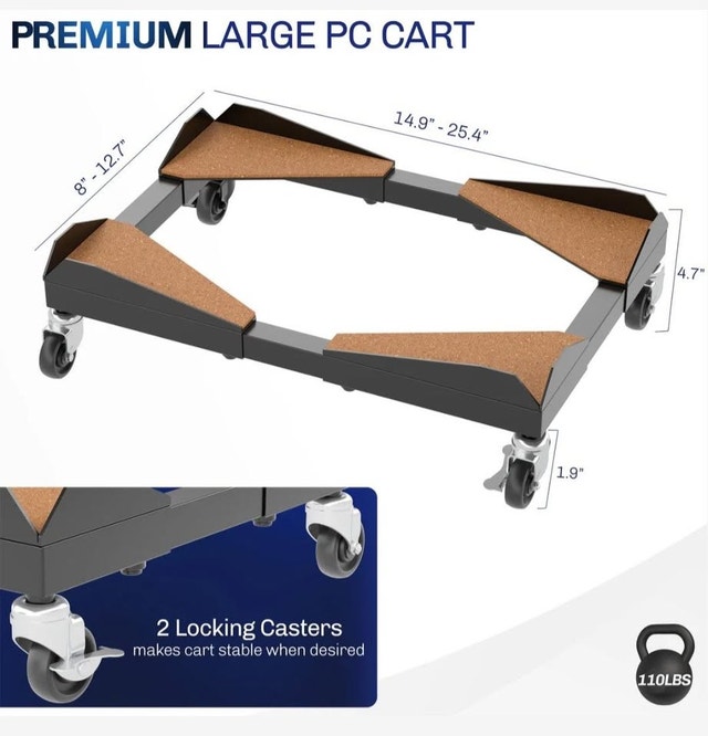 Premium Large CPU Cart - CART-PC03D - photo 4