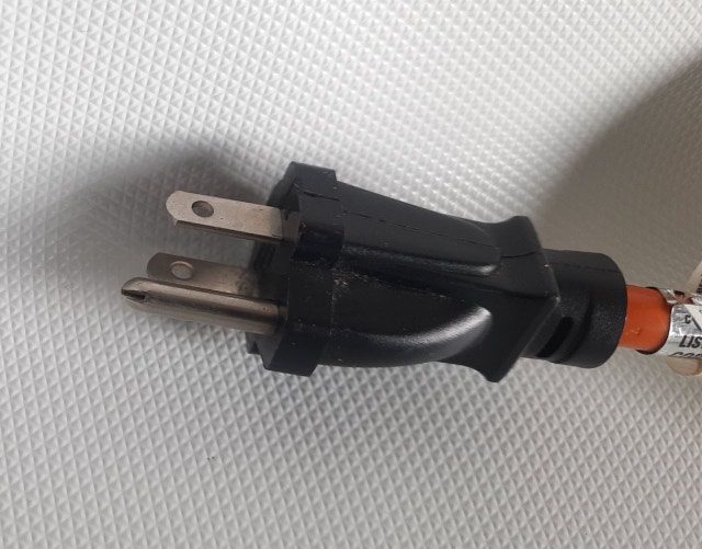 Black 3-Outlet Extension Cord with Safety Tags - photo 2