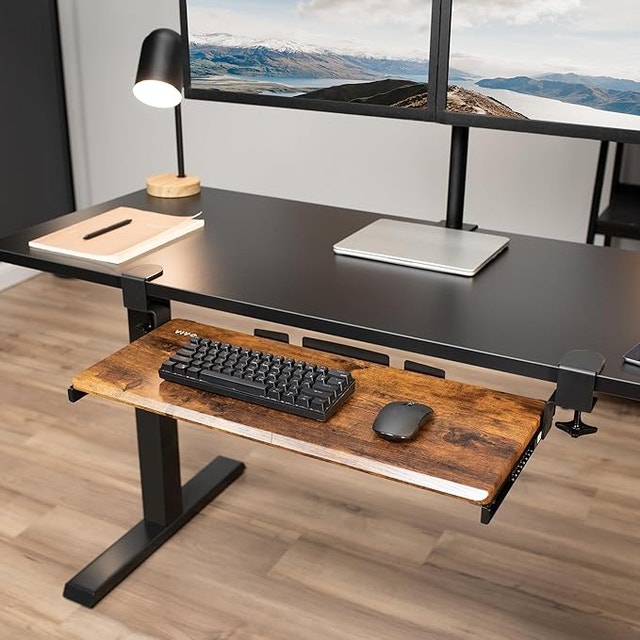 Keyboard and Mouse Under Desk Slider Tray - MOUNT-KB05N - photo 3