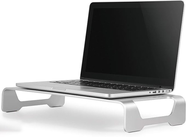 Silver Aluminum 16 inch Wide Monitor Riser - photo 2