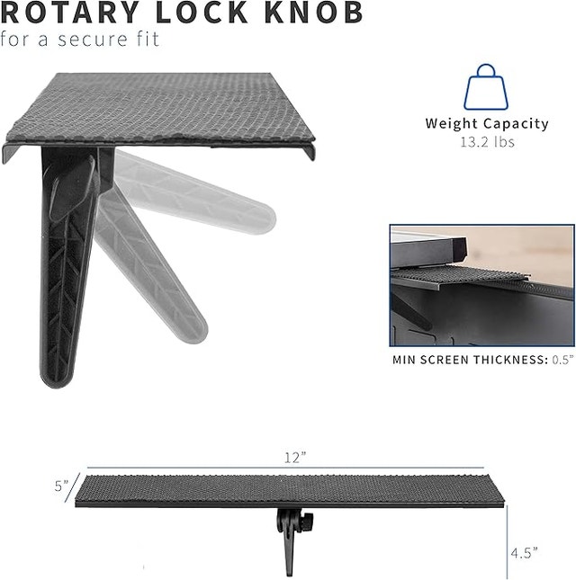 Easy TV and Monitor Top Shelf Mounting Bracket - Mount-SFTV1 - photo 3