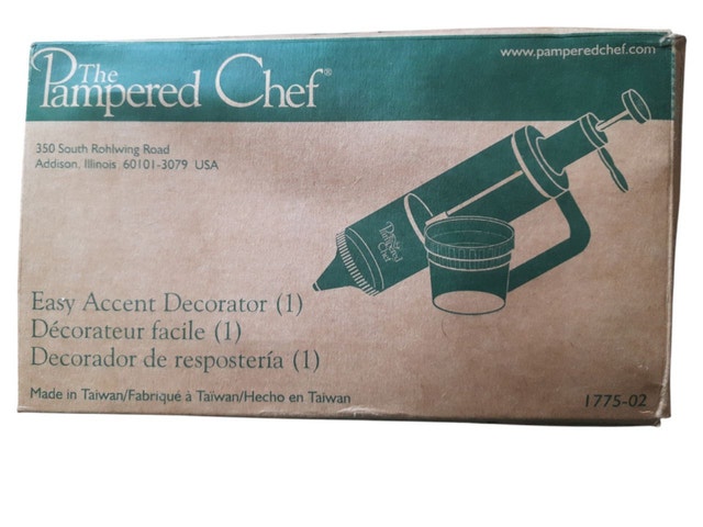 Pampered Chef 1775 Accent Decorator - White - photo 3