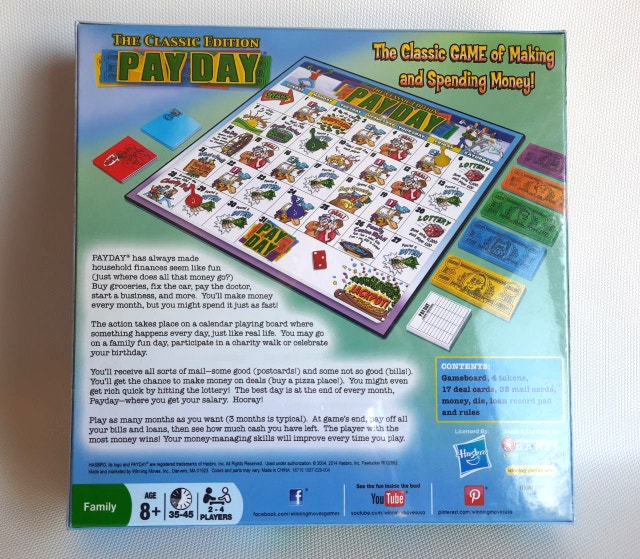 Pay Day Classic Edition - Ages 8+ - photo 2