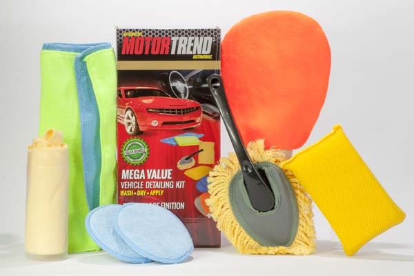 Motor Trend Mega Value Vehicle Detailing Kit