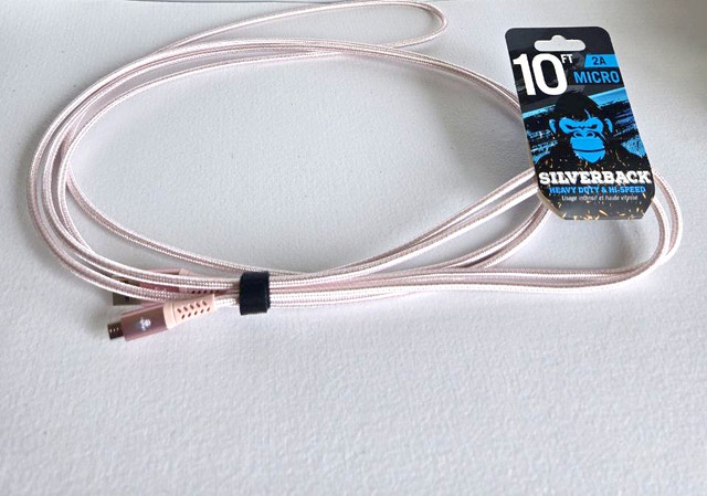 Silverback 10ft 2A Micro USB Charging Cable - photo 4