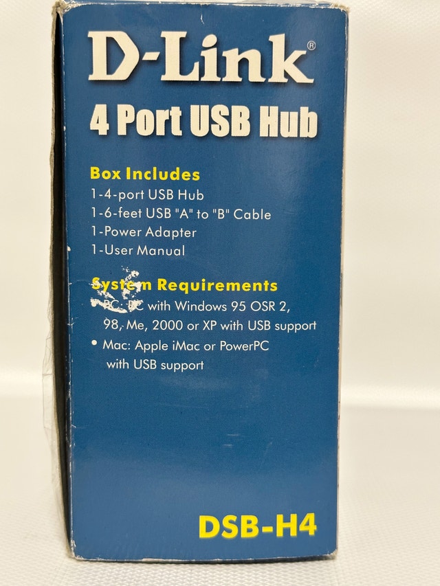 D-Link DSB-H4 USB Hub - Digital Home Solutions - photo 4
