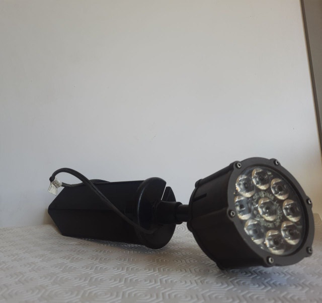 Black LED Flood Light Fixture - Outdoor/Indoor