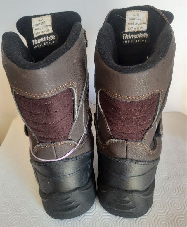 Gusti Brown Waterproof Children's Winter Boots - Size 4 - photo 2