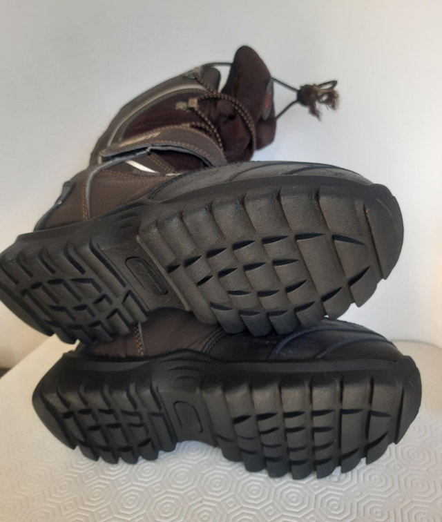 Gusti Brown Waterproof Children's Winter Boots - Size 4 - photo 3
