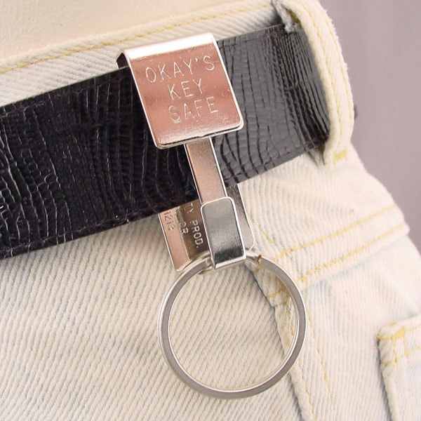 Key Safe Belt Key Holder Chrome 12/Card