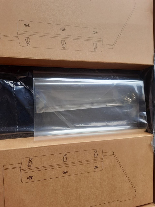 Black Monitor Stand - 44x33.5x9cm - New in Box - photo 4