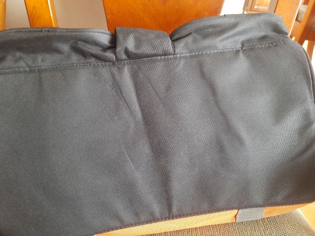Orange Duffel Gym Travel Bag w/Gray Straps - photo 5