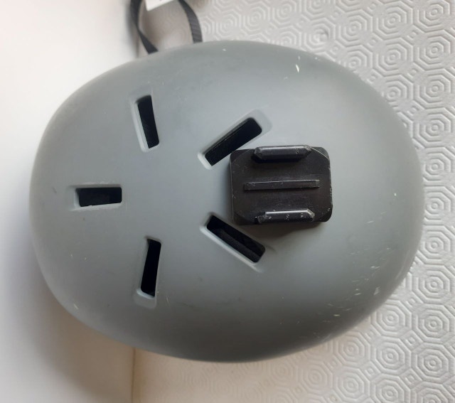 Anon Gray Helmet with GoPro Mount - Size M (57-59 cm) - photo 3