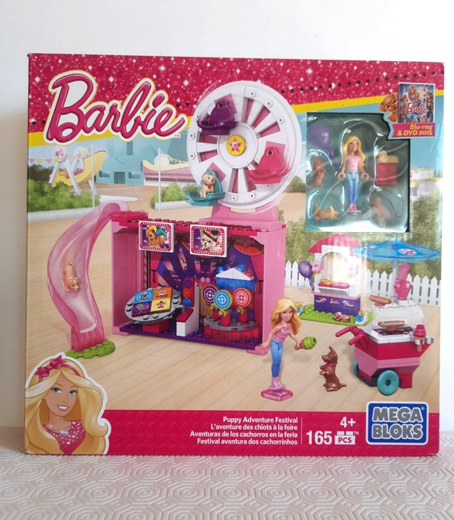 Barbie Mega Bloks Puppy Adventure Festival Playset - photo 3