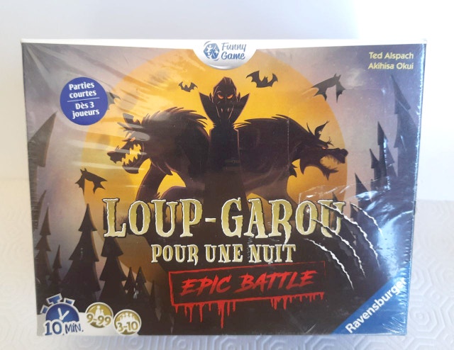 Brand New Ravensburger - Loup Garou - Epic Battle - French Editi