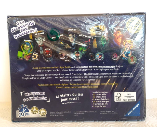 Brand New Ravensburger - Loup Garou - Epic Battle - French Editi - photo 3