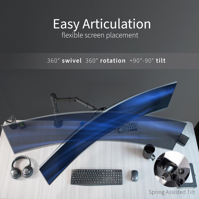 Single Monitor Arm - Up to 45" Ultrawide - photo 5