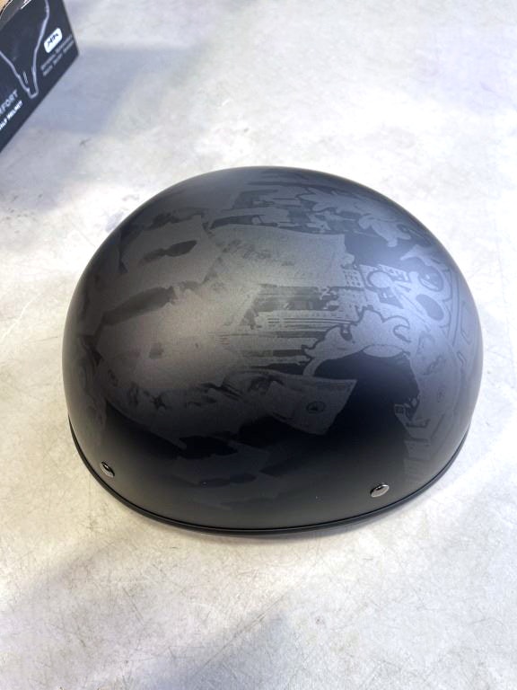 Voss Kingpin DOT Half Shell Helmet - SIZE XS - photo 3