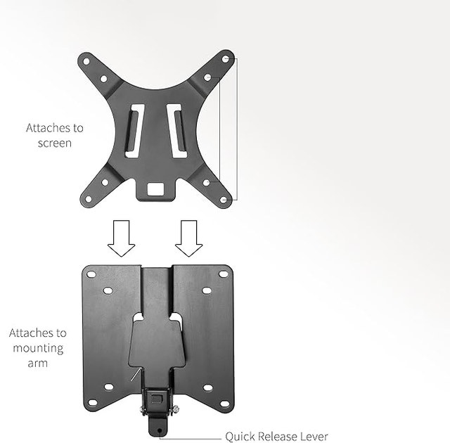 Adapter VESA Mount Quick Release Bracket Kit - photo 2